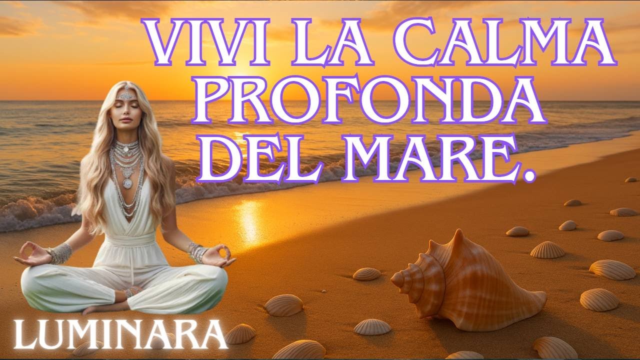 Un Dono dal Mare.  Ritrova la tua pace interiore.  Meditazione guidata con L&rsquo;Angelo  Luminara.