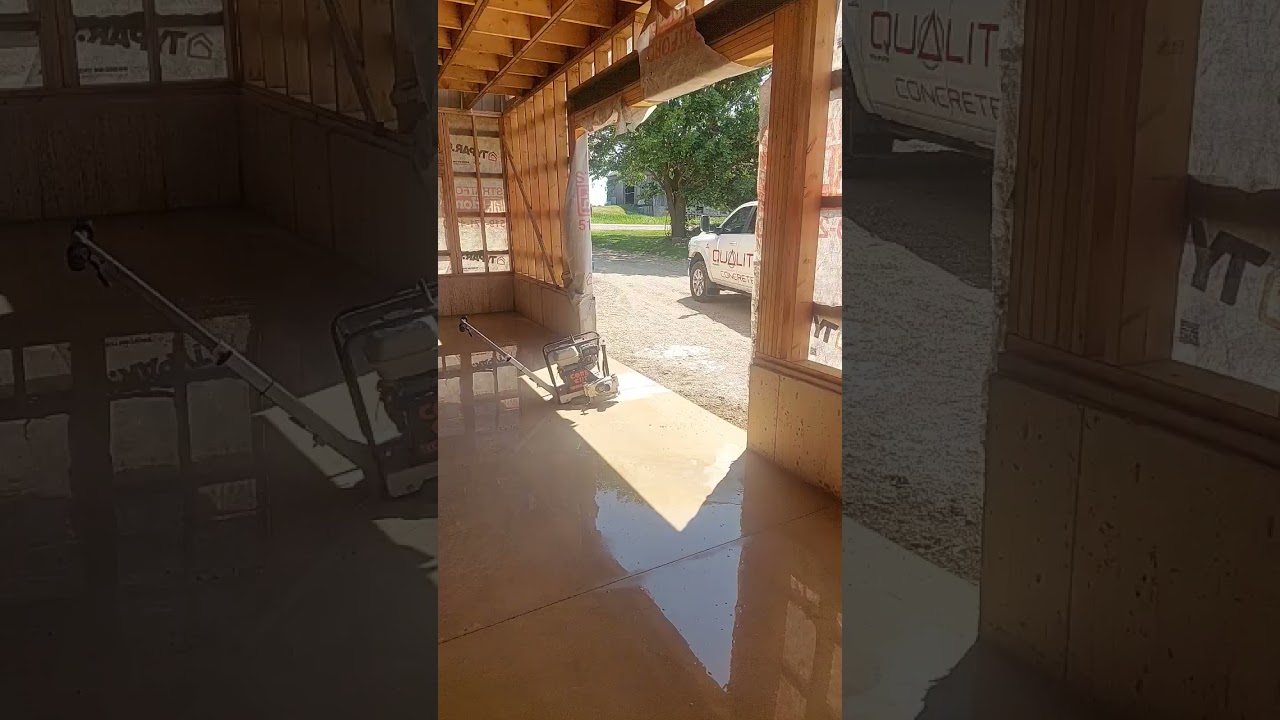 color concrete floor 