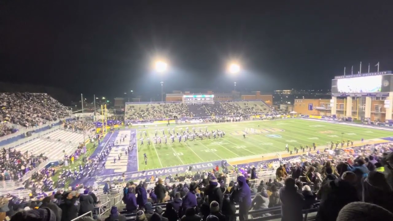 JMU MRD Pregame SBC Championship Entrance - “Fight Song” - 12/5/2025
