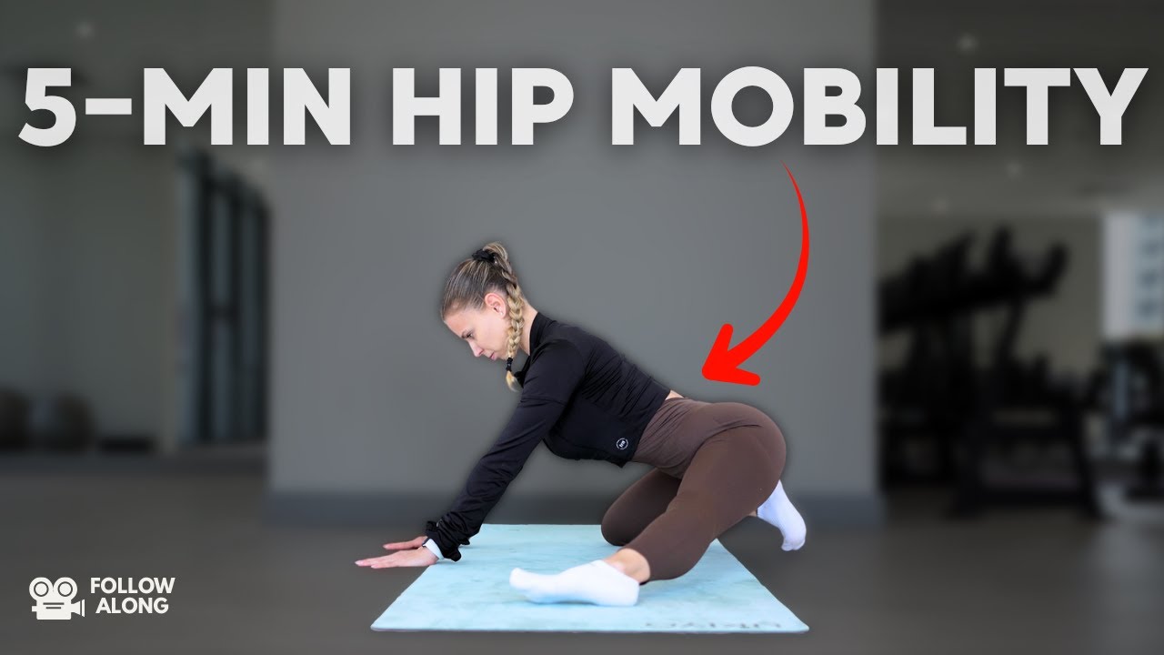 Daily 5-Minute Hip Mobility for Stiff Hips | Follow Along