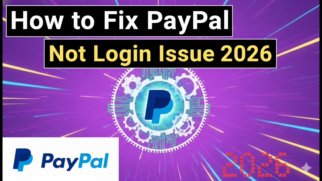 How to Fix PayPal Login Issue 2026