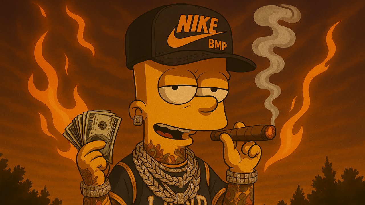 STREET OUTLAW RAP BEAT – ‘BART SIMPSON’ | Dark Freestyle Trap Type Beat