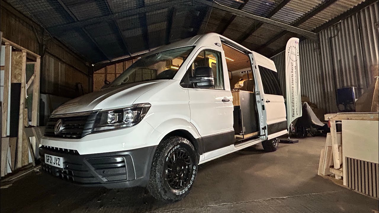 Full van tour of our Vw Crafter MWB Campervan #campervan #vanlife 