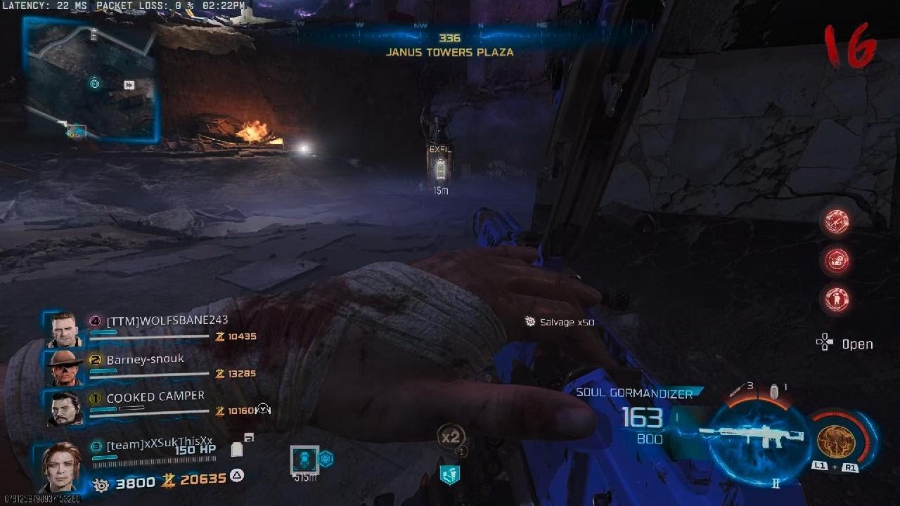 BO6 Ashes of the Damned R36 Exfil