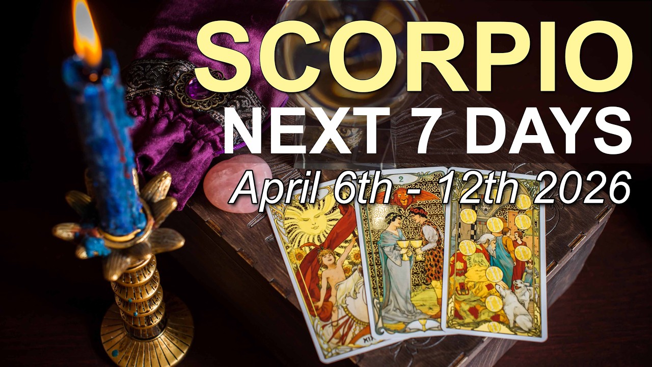 SCORPIO Weekly Tarot &lsquo;A KARMIC DECISION, CHOOSE WISELY!&rsquo; April 6 - 12 2026 Truth Well Told Tarot ✨