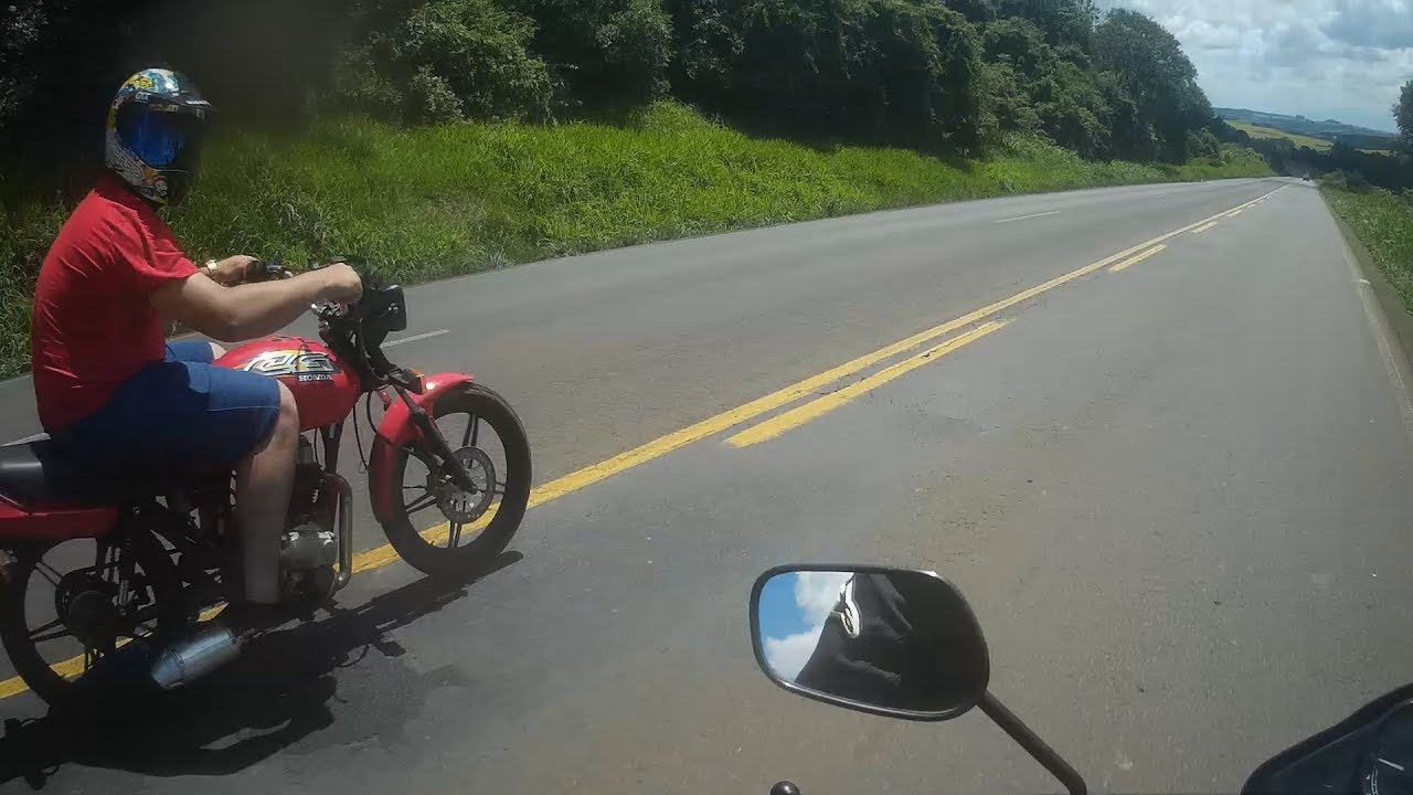 CG99 fuçada x CB300 - Quem ganhou?