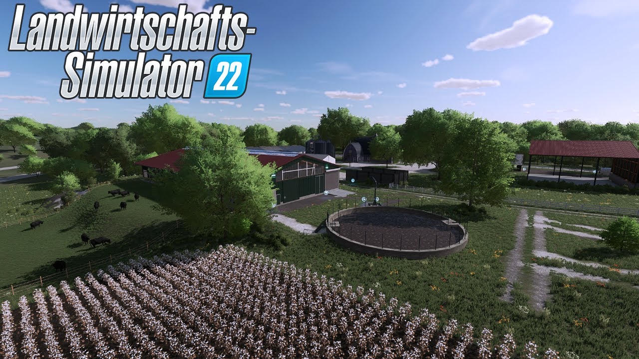 LS22 Elmcreek  - XXL Farm USA Hofbau Mapping-Tutorial Hofvorstellung Hofrundgang FS22 Preview