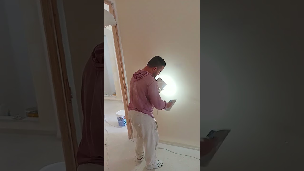المراحل الاساسية و الصحيحة في طلاء الساتيني و تجنب تقشر ظلاء الساتيني عند نزع الشريط الورقي الاصق