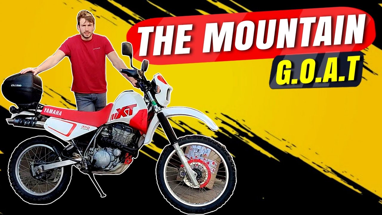 Yamaha XT350 1993 года — ГОРНЫЙ КОЗЁЛ! Обзор и поездка
