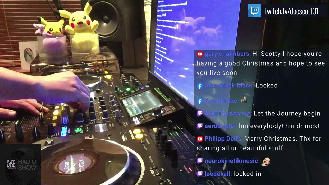 Doc Scott - Future Beats Radio Show : Hour 3 for 3 hours special : Live stream : 26.12.23