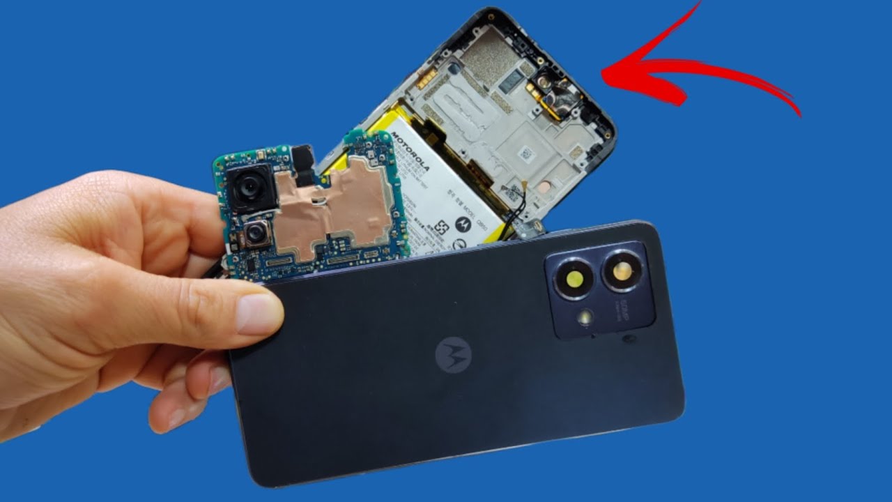 Cómo DESTAPAR un Moto G84 5G/Desarmar Motorola g84 5g/Abrir Moto G84 5G