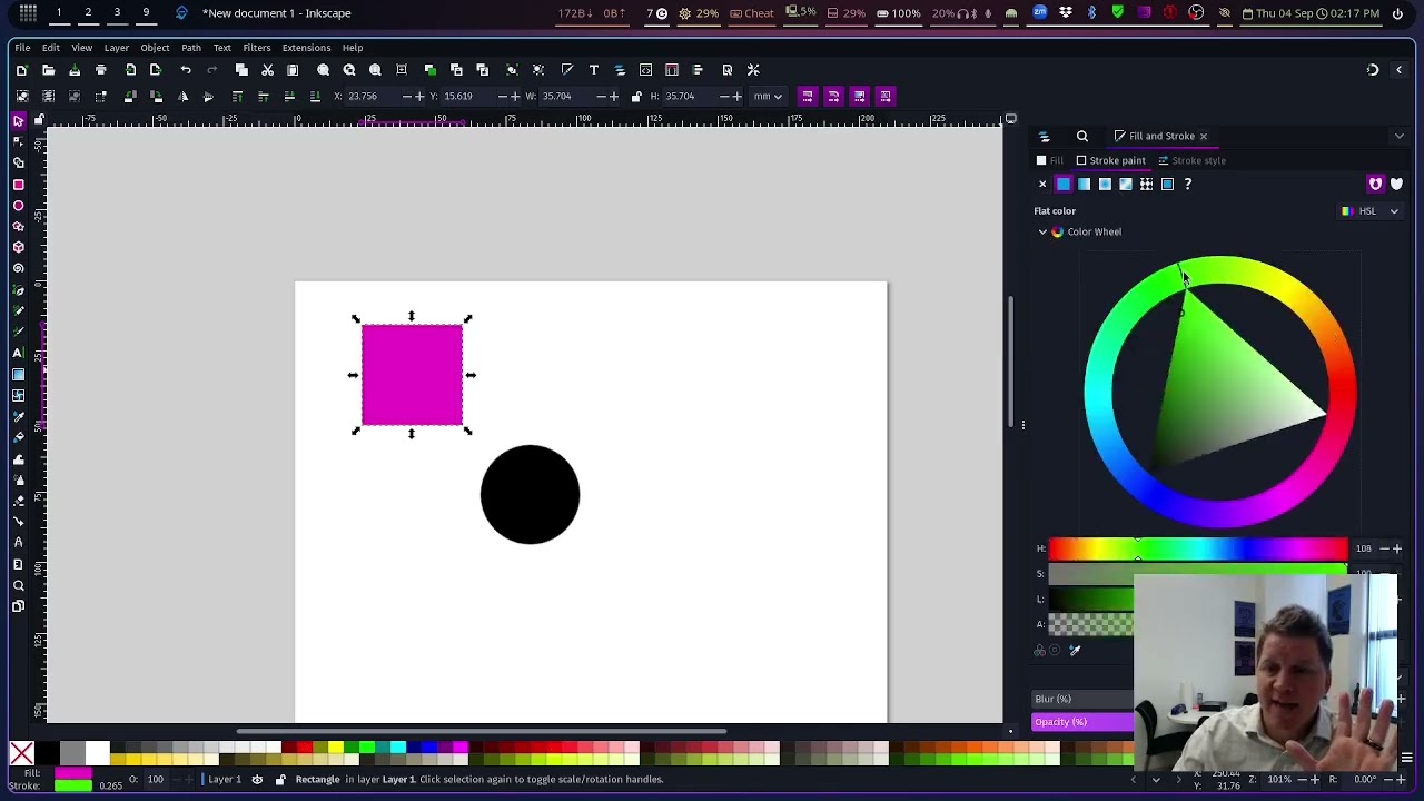 Inkscape for scientists 2 - Color!