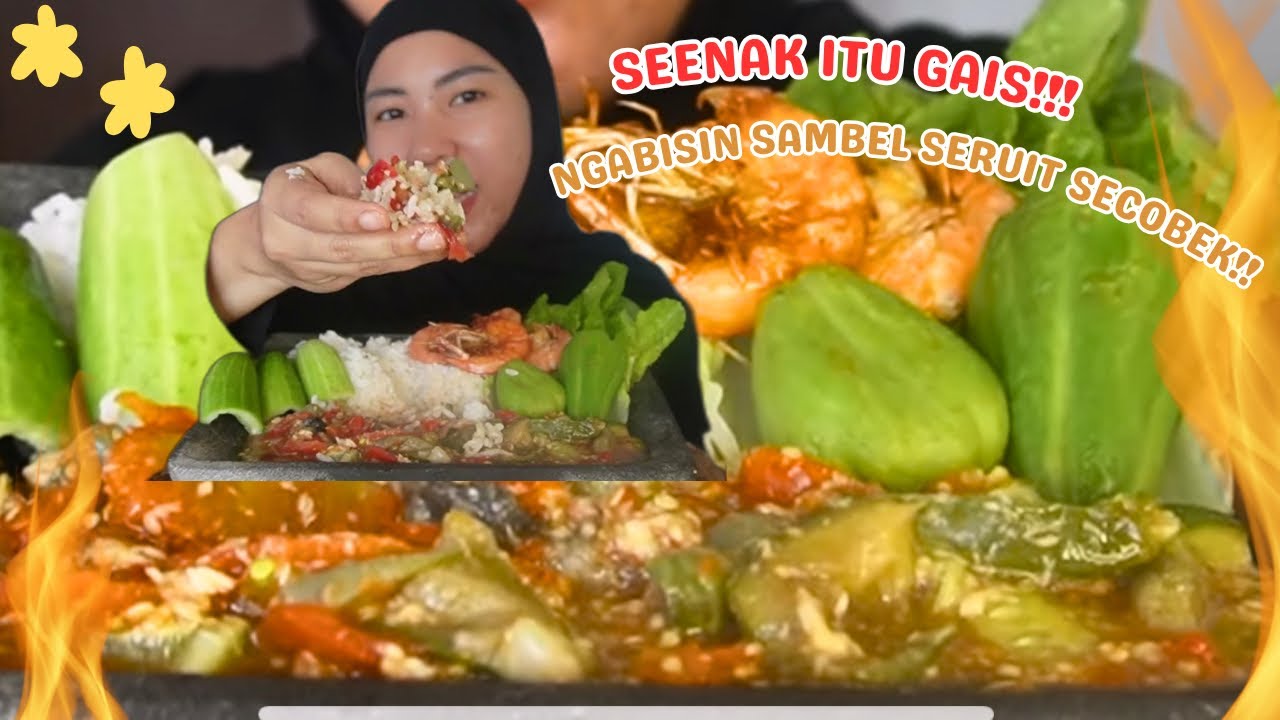 HABIS SECOBEK! SAMBAL SERUIT BIKIN MAKAN TAMBAH LAHAP