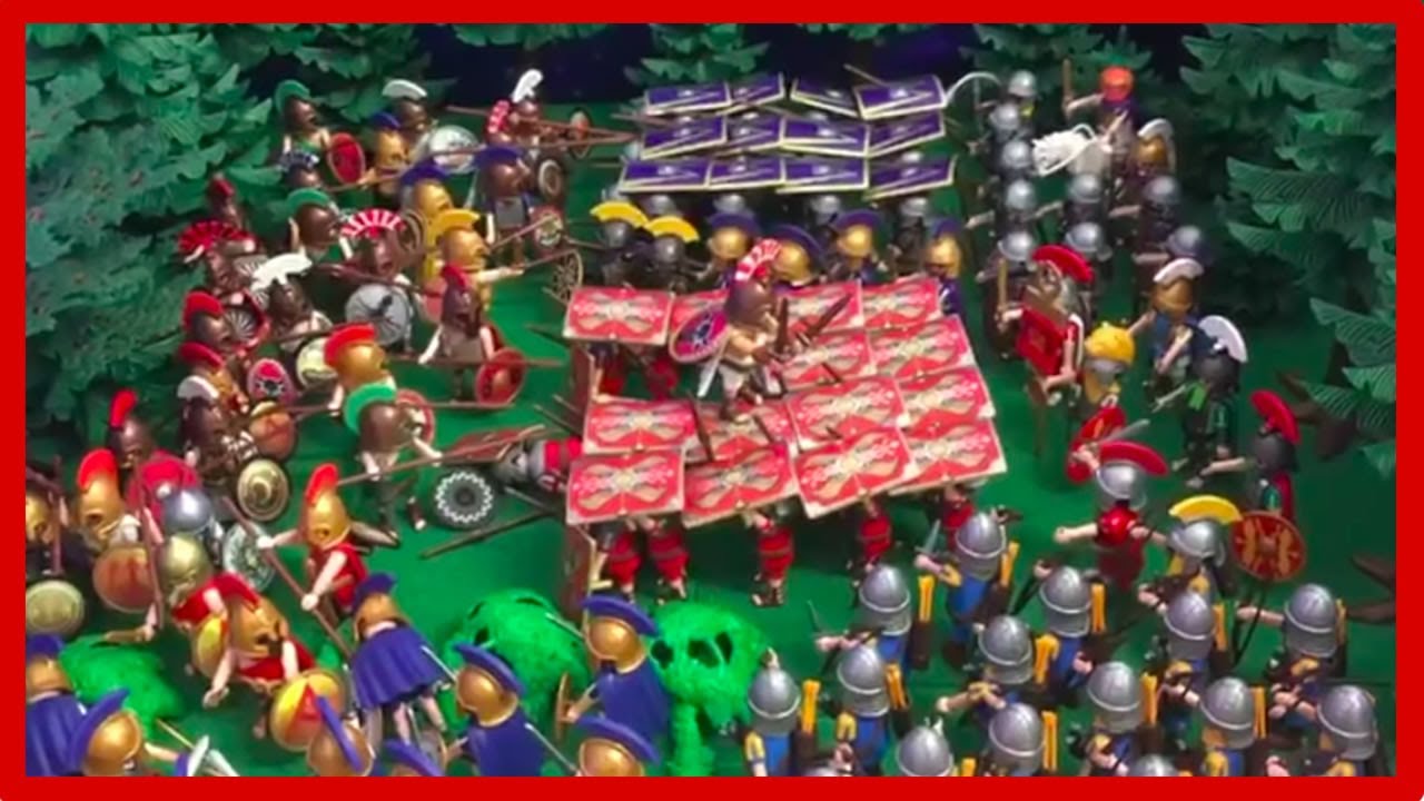 Playmobil Римляне и греки-Римская диорама-Марио [@ playmomabr13]...