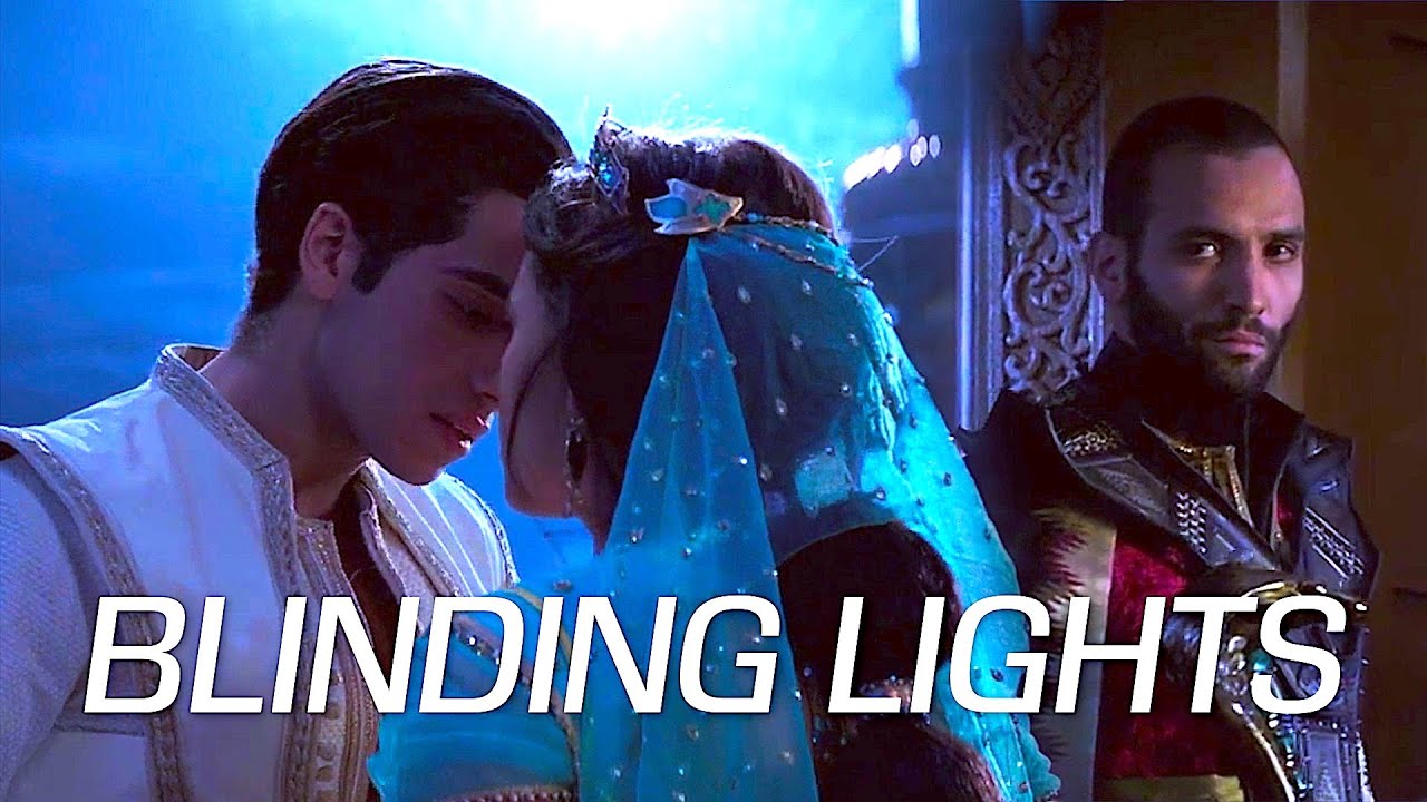 aladdin/jasmine/jafar ♦ blinding lights [the weeknd]