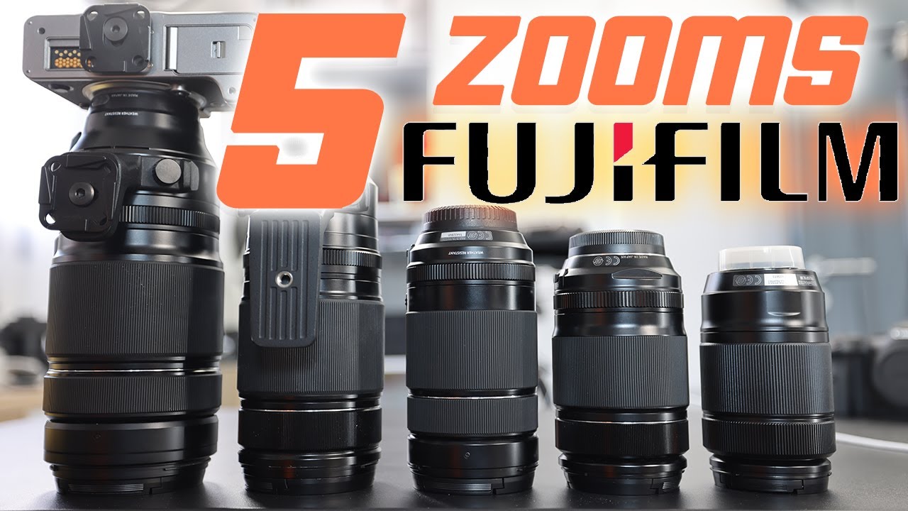 Comparatif Fujifilm XF 70-300 mm VS 4 Zooms