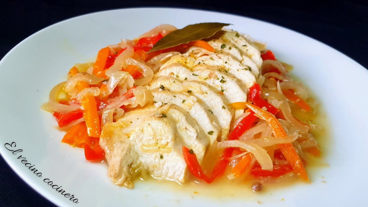 Pechugas de pollo en ESCABECHE