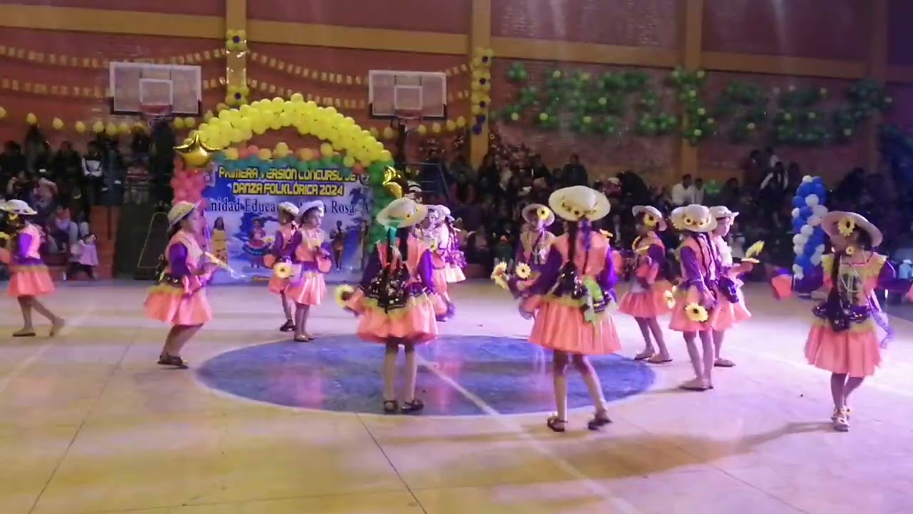 Santa Rosa Concurso de danzas 2024 primera categoría segundos: 2B Tupiceñas DDRR.