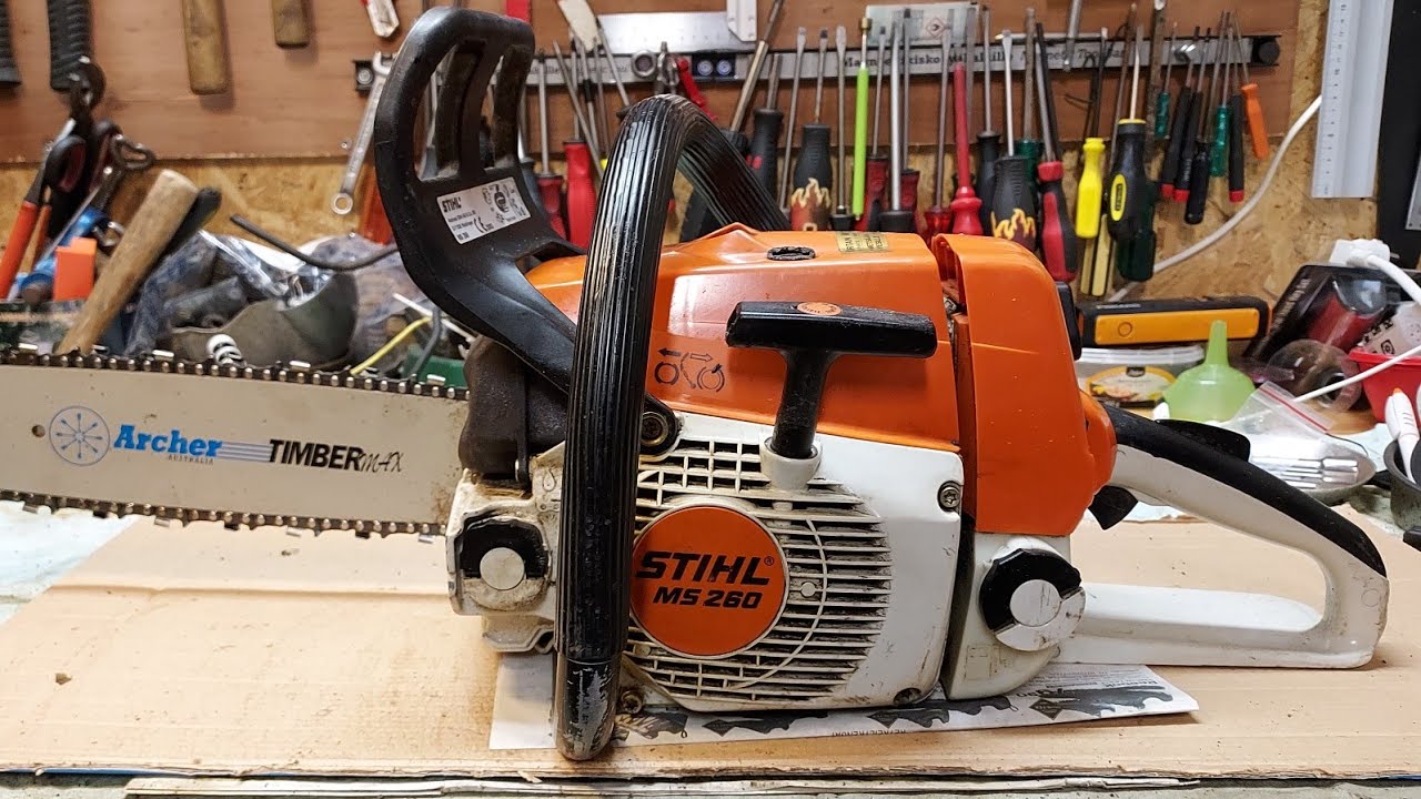 Stihl MS 260, löytö maakunnasta kokoilmaan.