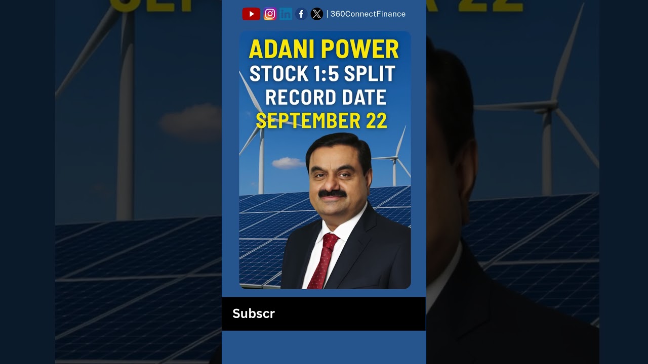 🚀 Adani Power on fire! Stock split record date today &ndash; will you cash in? 🔥