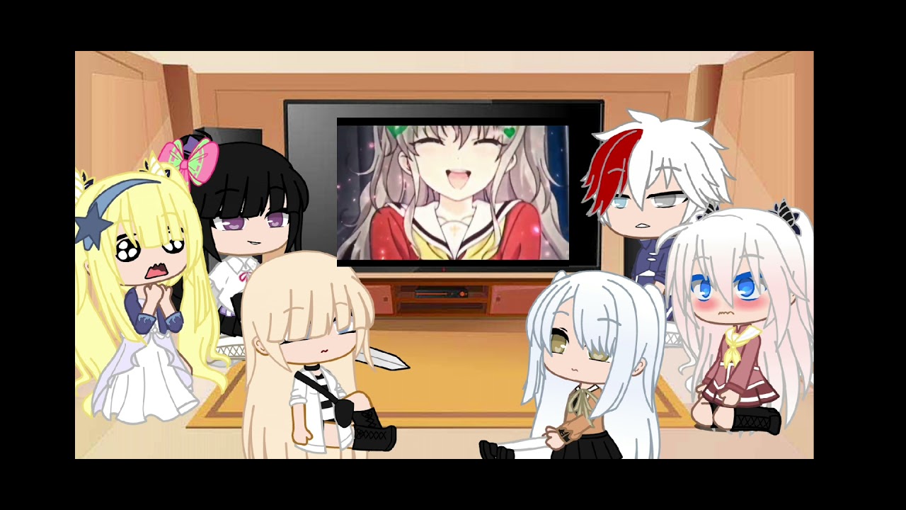 ||my favourite anime characters react to each other|| part 2/6 nao tomori💙 Charlotte