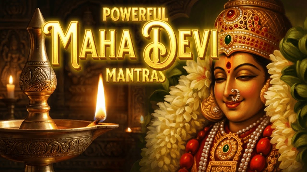 POWERFUL MAHA DEVI MANTRA to Remove All Negative Energy | Morning 5 AM Manifestation