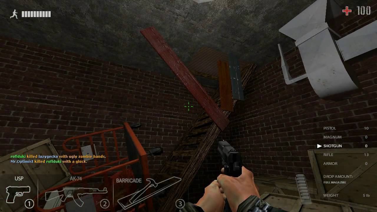 Zombie Panic Source | Cabin | Basement Hold-off