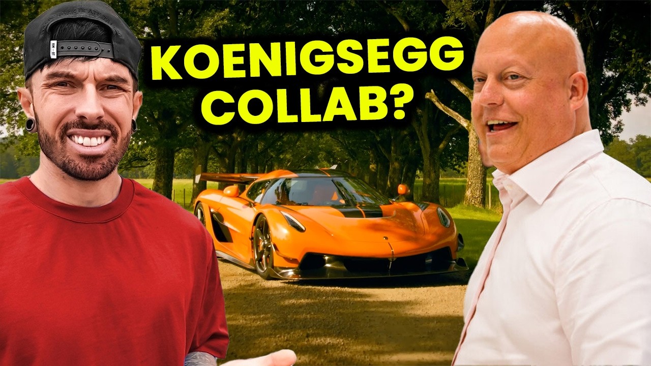 Mat Armstrong Gets an Unexpected Package from Koenigsegg — Is This the Collab?
