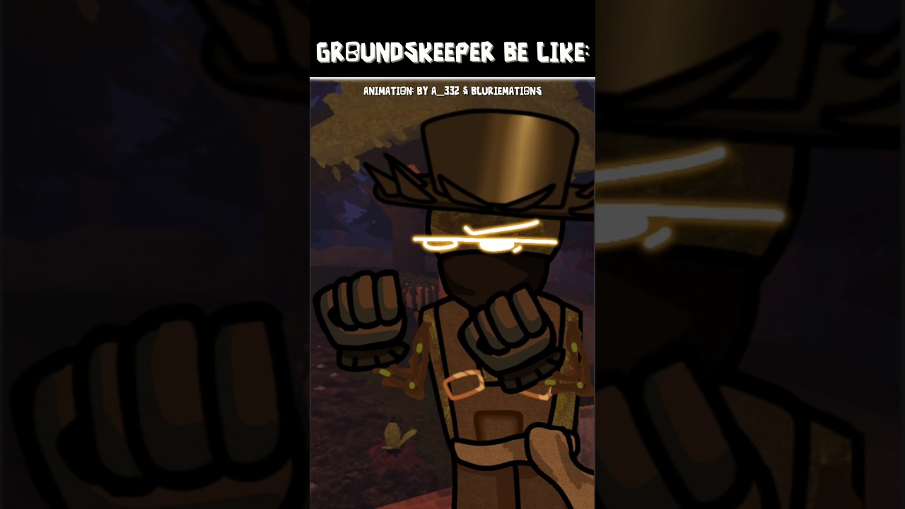 Groundskeeper be like: - Roblox Doors Outdoors animation