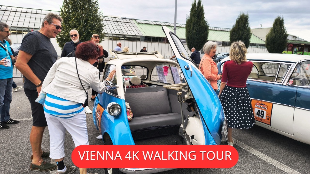 Vienna Classic Days 2025 - Oldtimer Show   4K HDR Virtual Tour