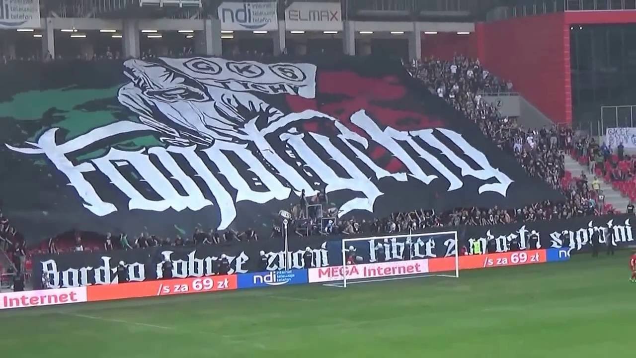 Doping, bluzgi, oprawa i płonący dywan GKS Tychy - GKS Katowice 1:0 1.10.2016