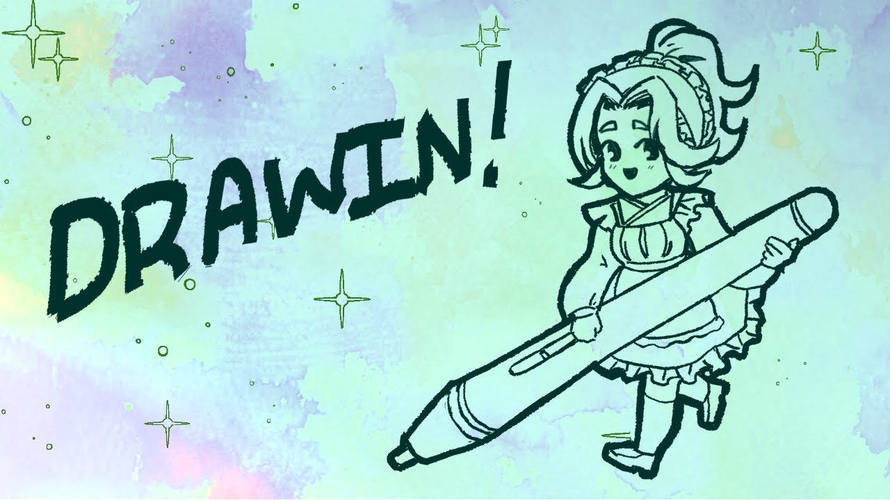 Ultra chill get stuff done drawing session.