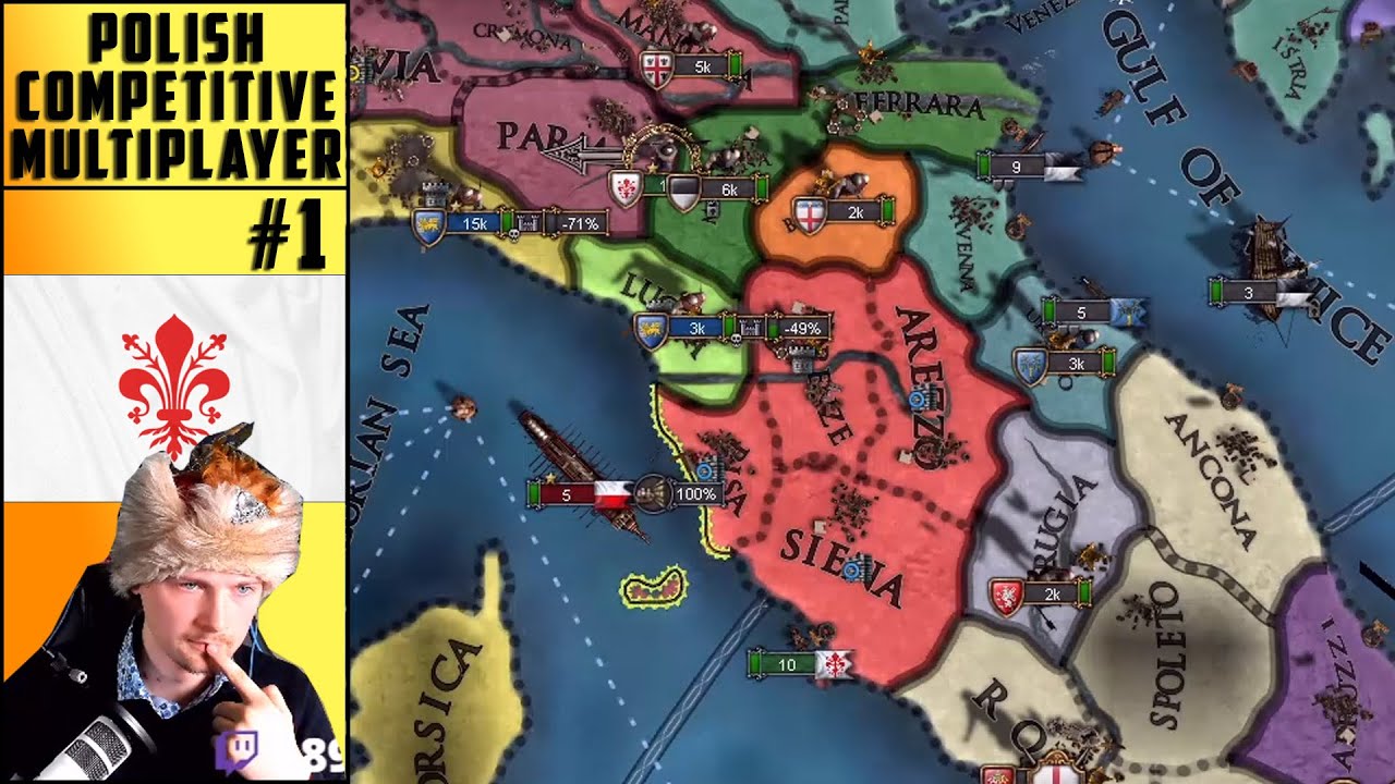 [EU4] Can I Survive as Florence in Competitive Multiplayer Game?