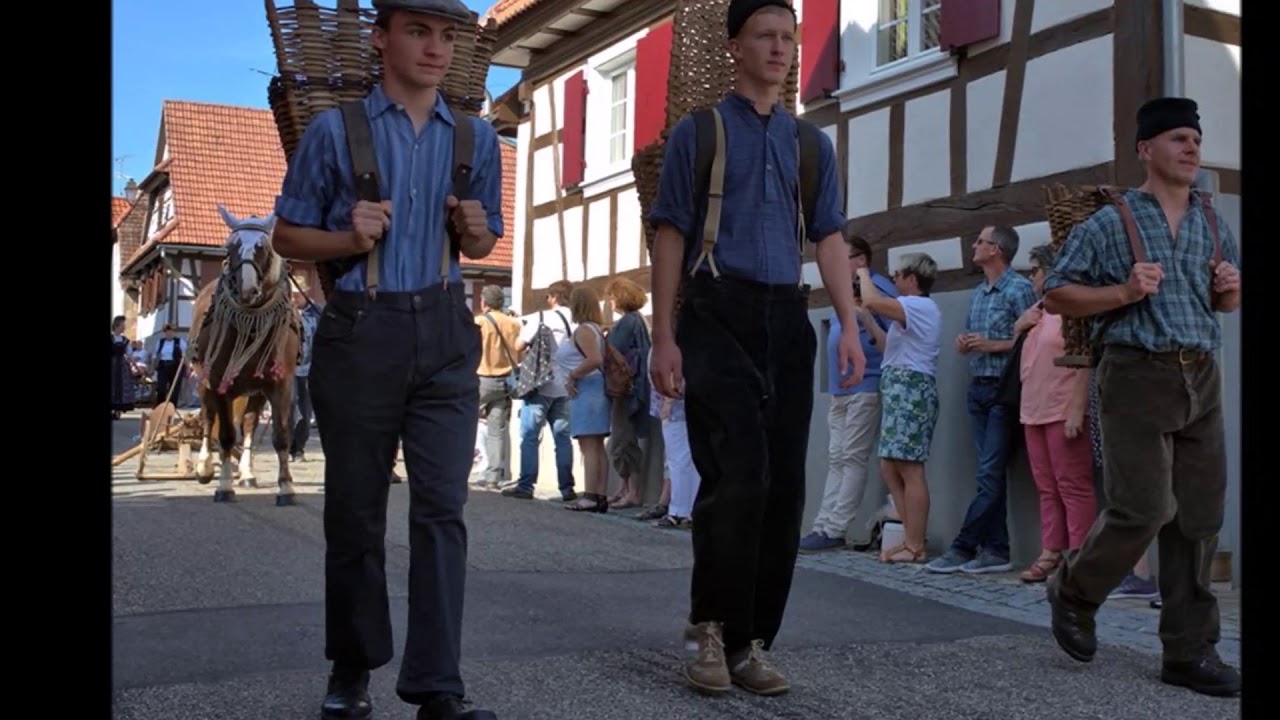 la F&ecirc;te des vendanges 2018 de Cleebourg en Alsace