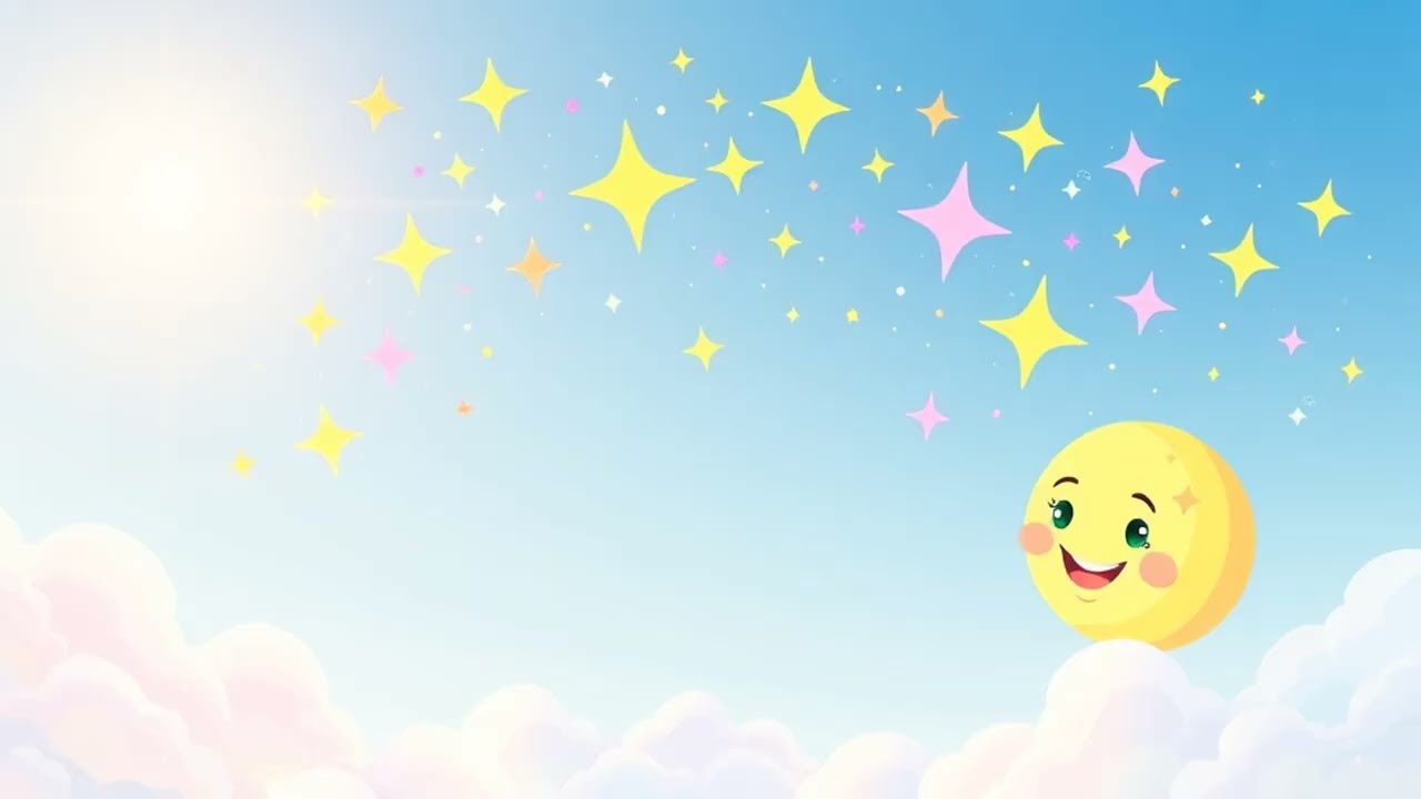 Baby Sensory Video – Twinkle Stars 🌟 – Bright Colors for Newborns