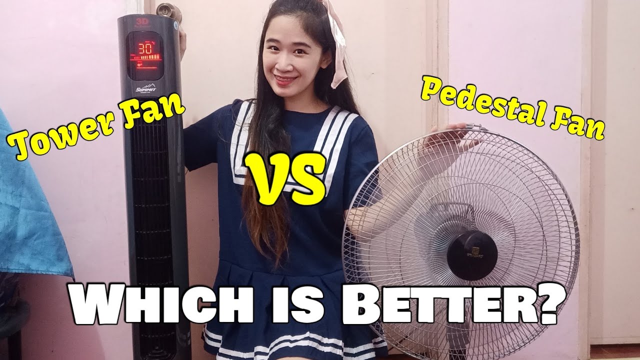 TOWER FAN VS. PEDESTAL FAN || Team Shake and One
