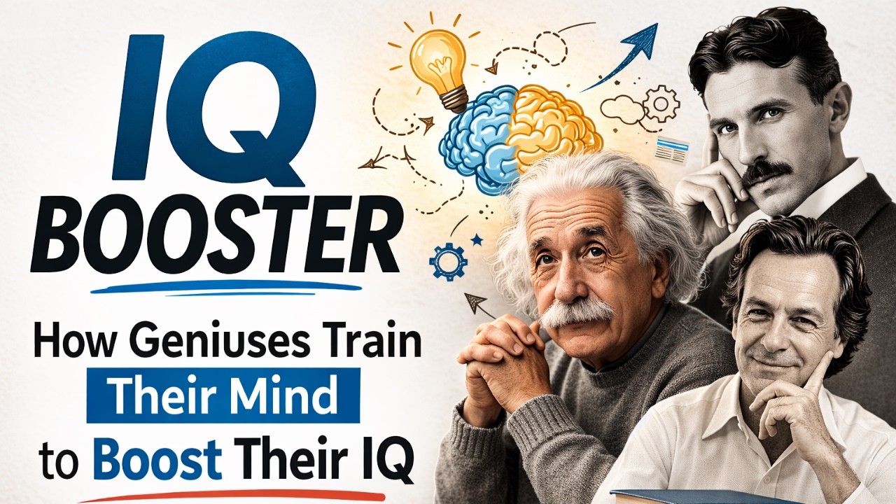 How Geniuses Train Their Mind to Boost Their IQ (Einstein, Tesla, Feynman)