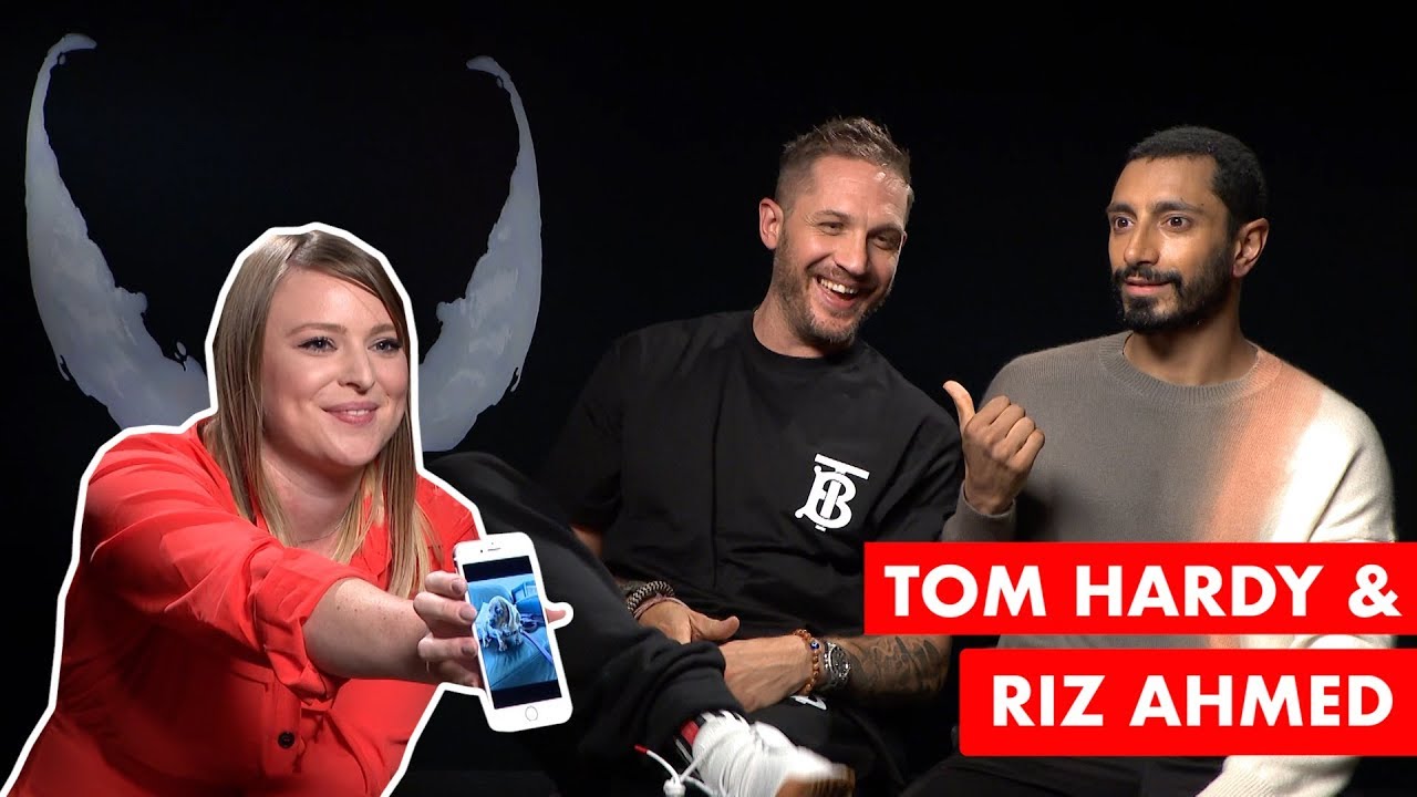 Tom Hardy and Riz Ahmed name a puppy!