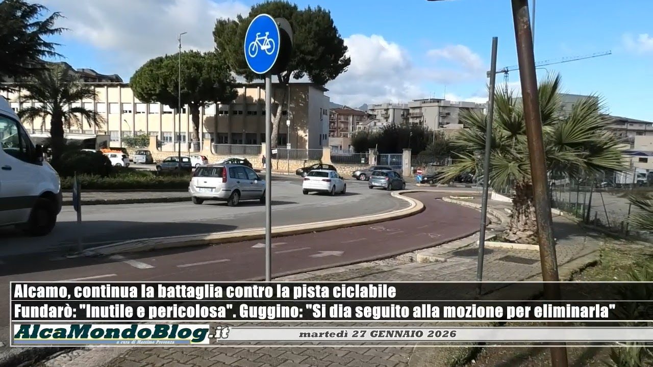 Alcamo, continua la battaglia contro la pista ciclabile