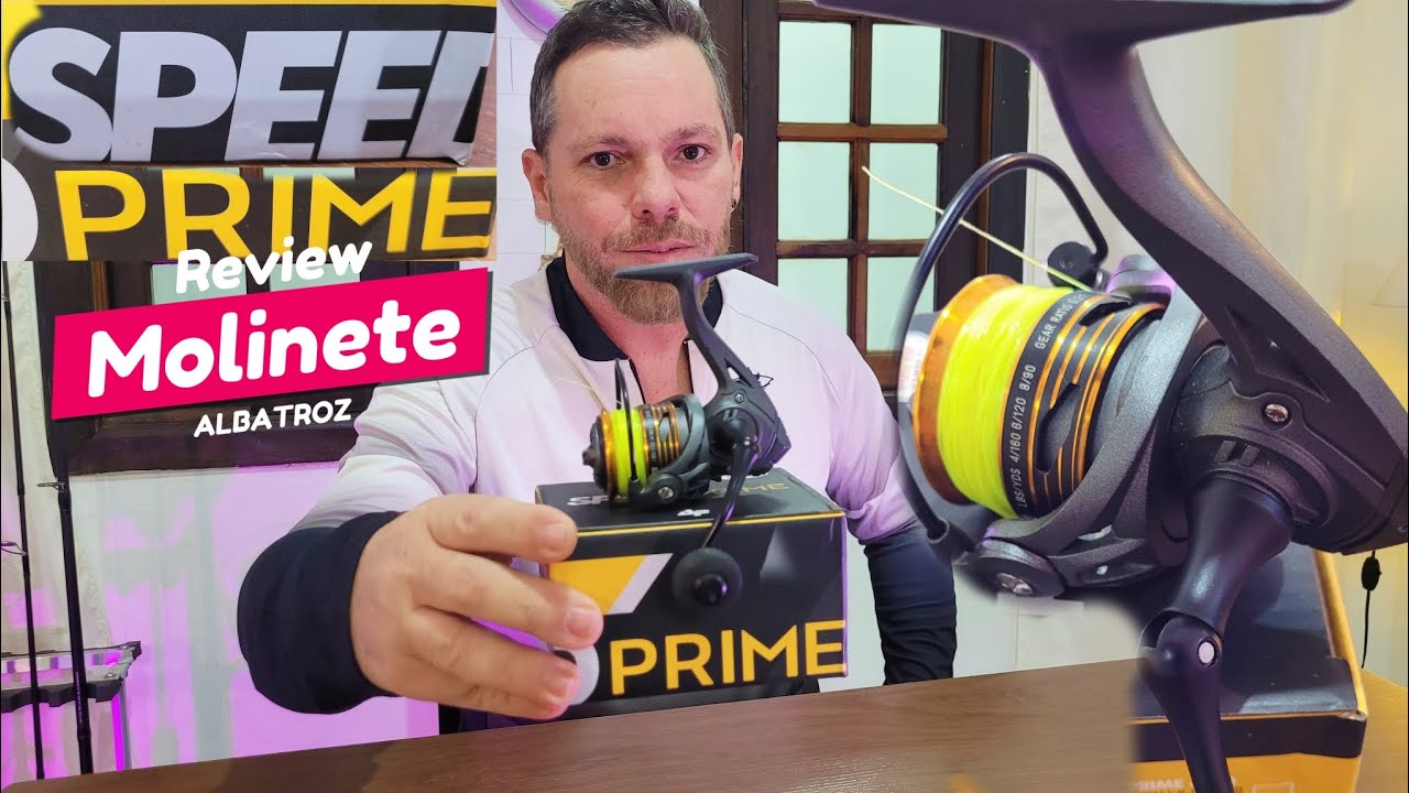 REVIEW ⚠️ MOLINETE ULTRALIGHT SPEED PRIME ALBATROZ #fishing