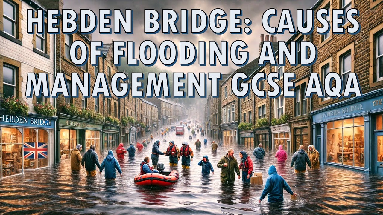 Hebden Bridge causes of flooding and management strategies