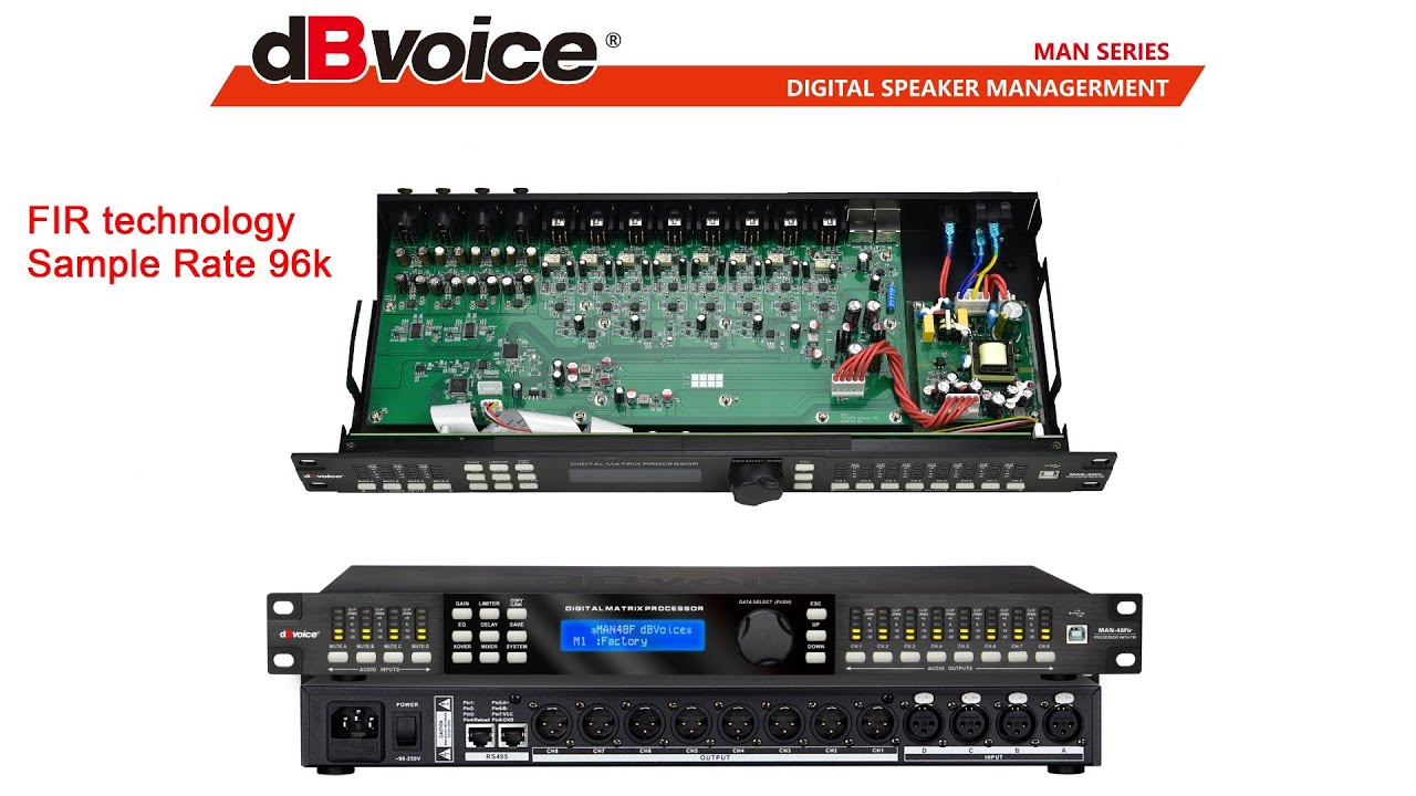 Professional Managament/Dlms dBvoice® MAN-48FIR