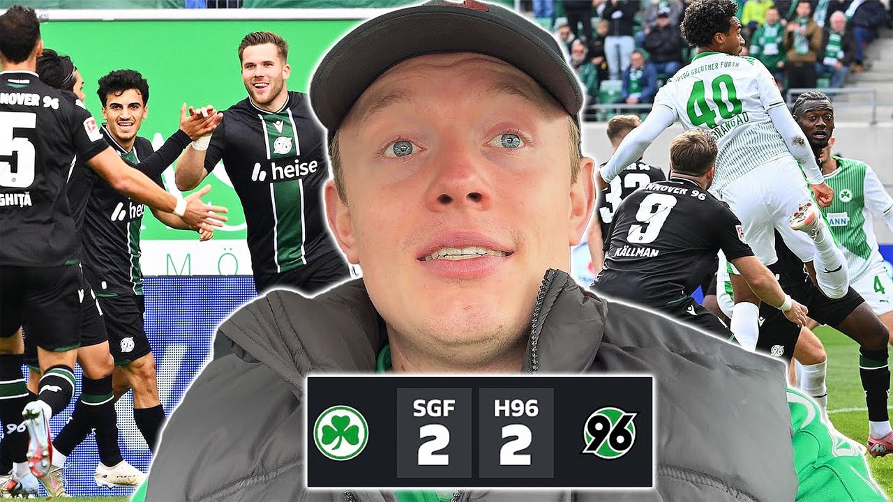 MUSS MAN DAS GEWINNEN? 😩 BITTERES REMIS IN FÜRTH 🙄 | Hannover 96 Talk
