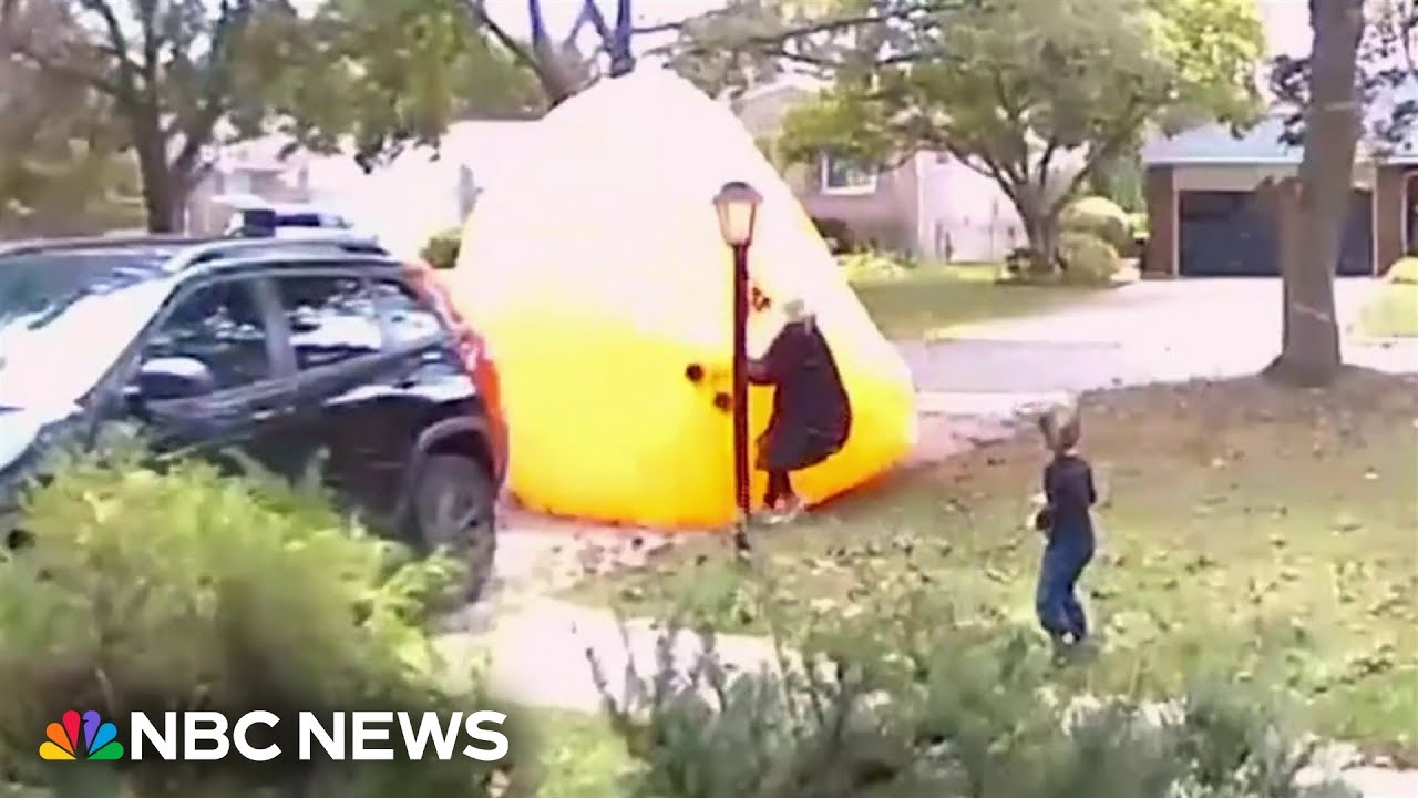 Family&rsquo;s runaway pumpkin video racks up millions of views