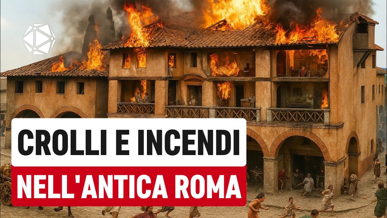 CROLLI e INCENDI nell'Antica Roma. Le INSULAE, opere d'ingegno o trappole mortali?