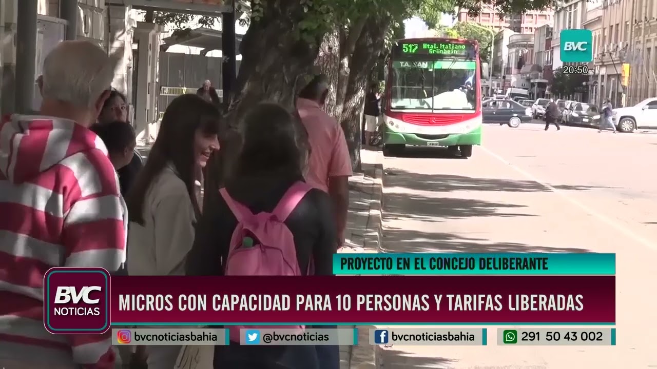 Proyecto para desregular el transporte urbano de colectivos en Bahía Blanca