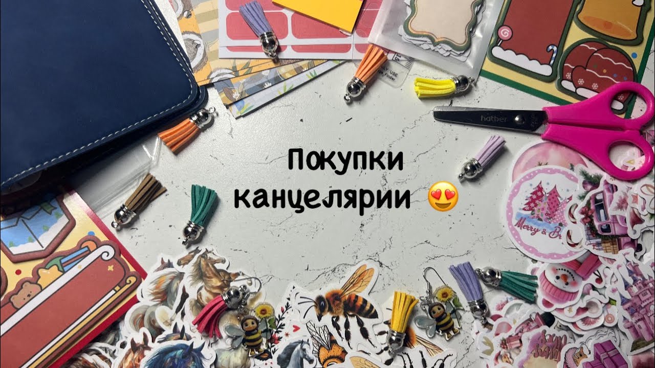 Покупки канцелярии ноябрь 😍 #ежедневник #распаковка #канцелярия #обзор 