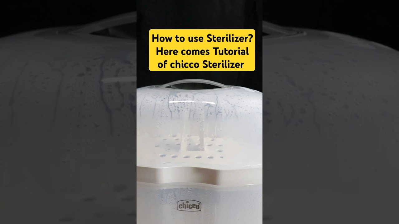 Tutorial of chicco Sterilizer #chicco #sterilizer #tutorial #babycare #youtubeshorts #ytshort #yt