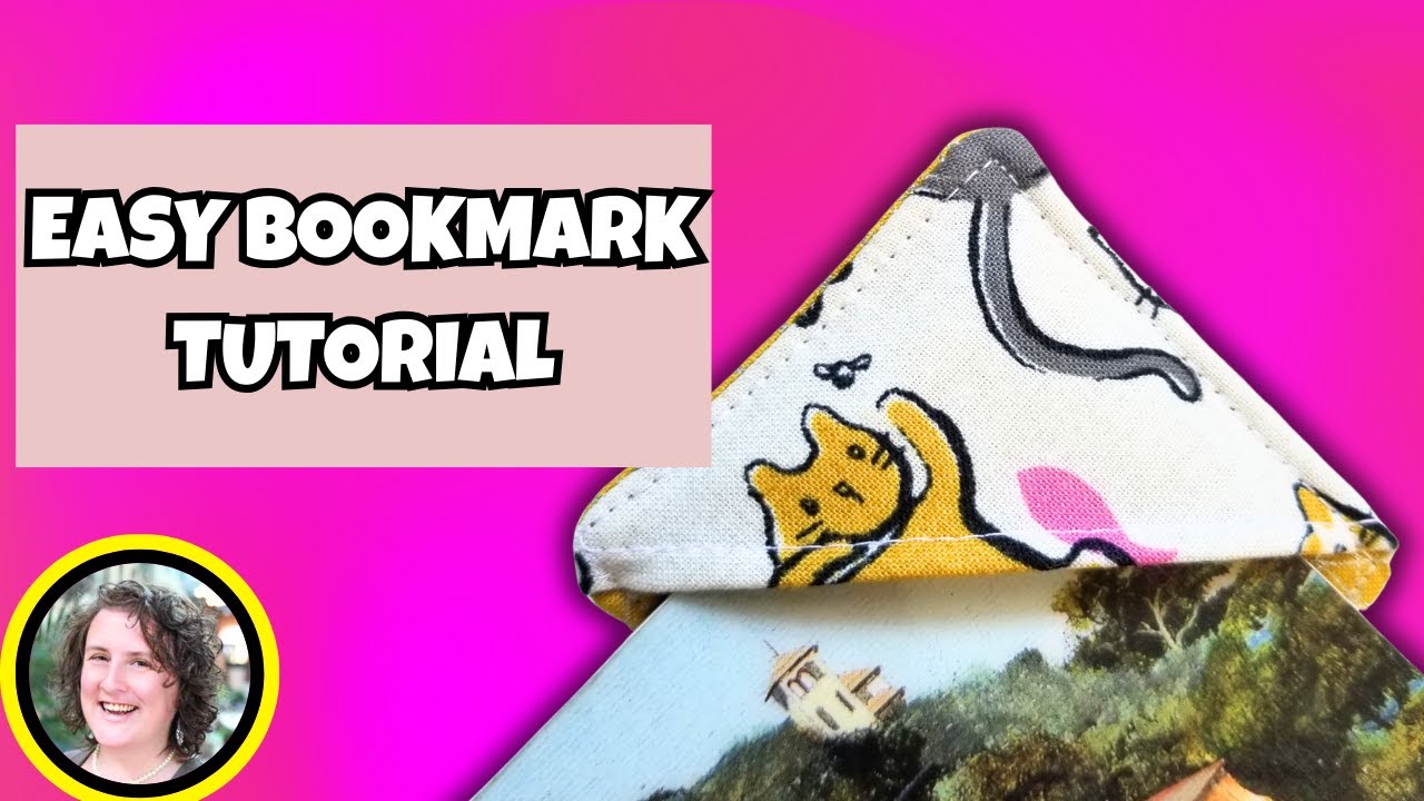 How to Sew an Easy Fabric Bookmark : Quick Sewing Project for Beginners with Faodail Creation