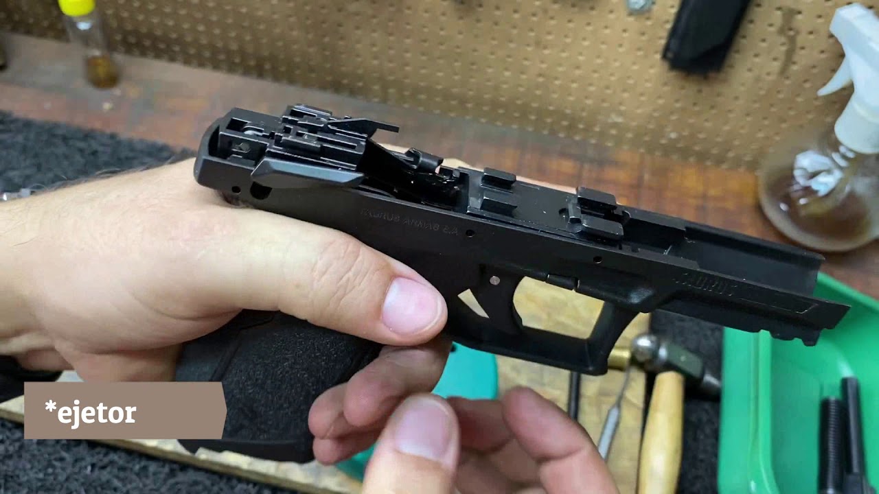 Desmontagem Taurus TX 22 - Full Disassembly